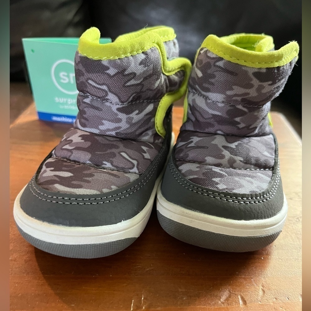Surprize by Stride Rite Baby Boys Aster Boots, NEW!